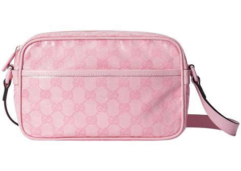 Gucci GG Crystal Mini Borsa a Tracolla Rosa 